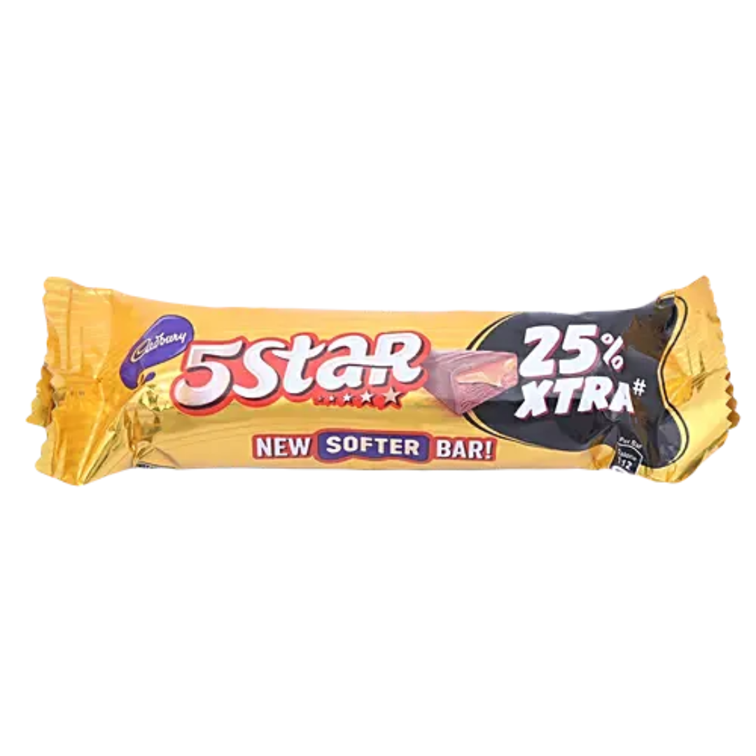 Cadbury 5 Star Chocolate Bar, 19.5 g