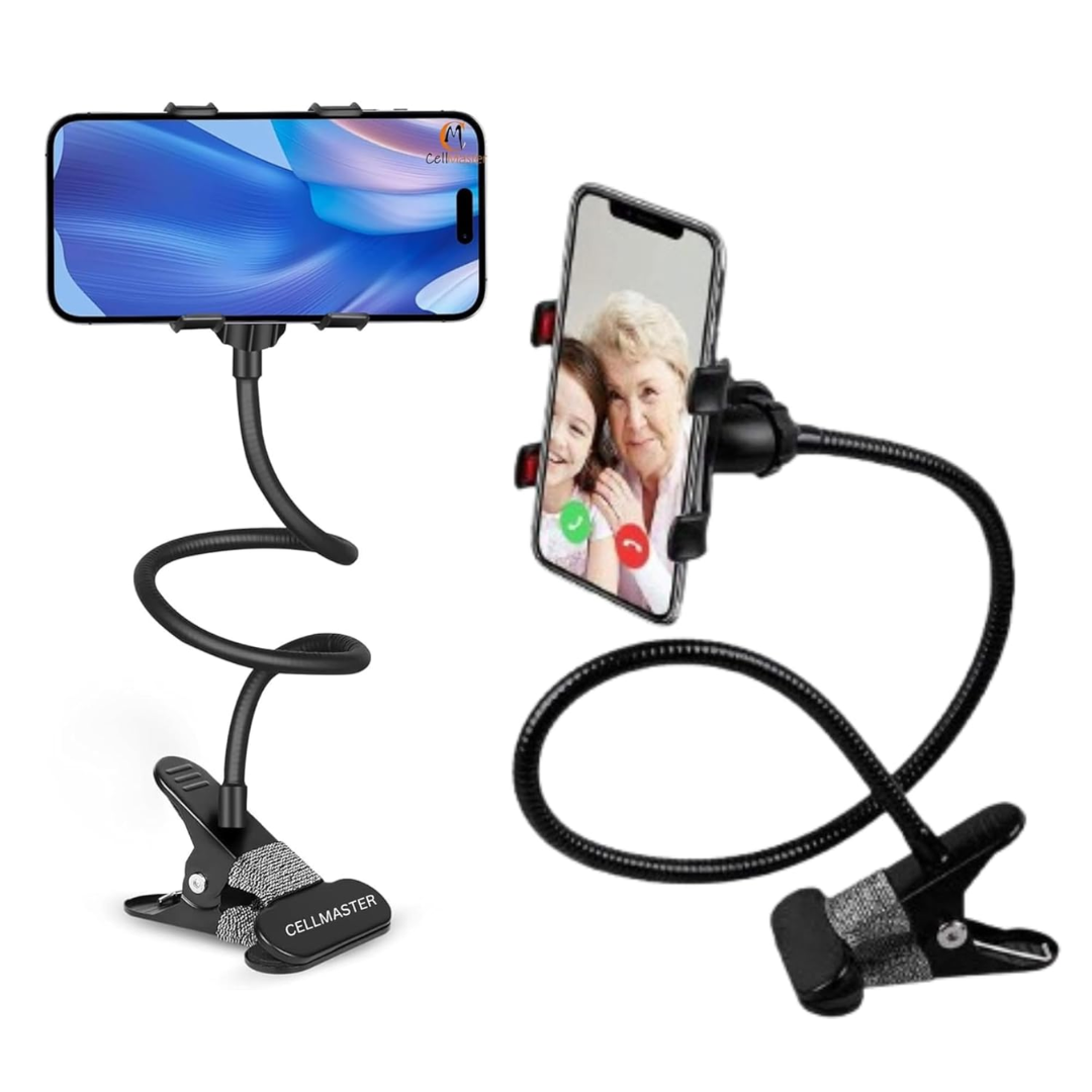 Metal 360 Degree Flexible Portable Foldable -Lazy Stand Bracket Cell Phone HolderTable Mobile Stand