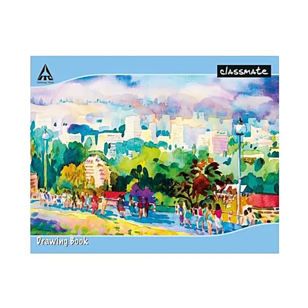 Classmate Drawing Book - Unruled, 275 mm x 347 mm, 40 Pages, (1 pieces)