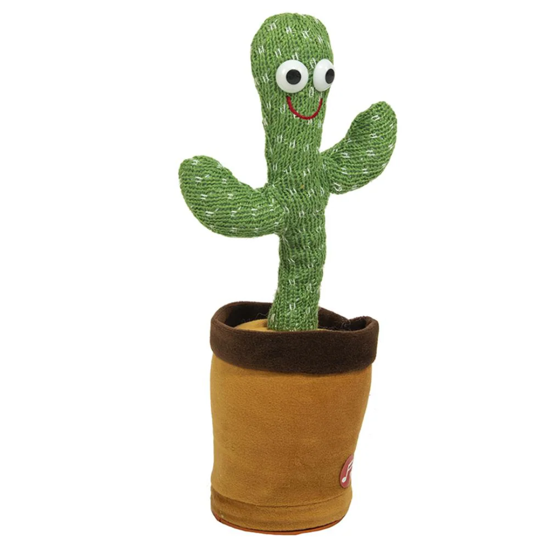 Dancing Cactus Talking Toy, Repeat What You Say, Voice Repeat Speaking Toy for Kids, Girls, 1 Pics