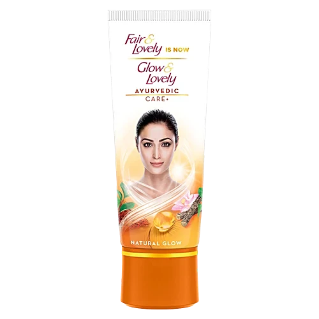 Glow &amp; Lovely Natural Face Cream Ayurvedic Care Cream+, 25 g