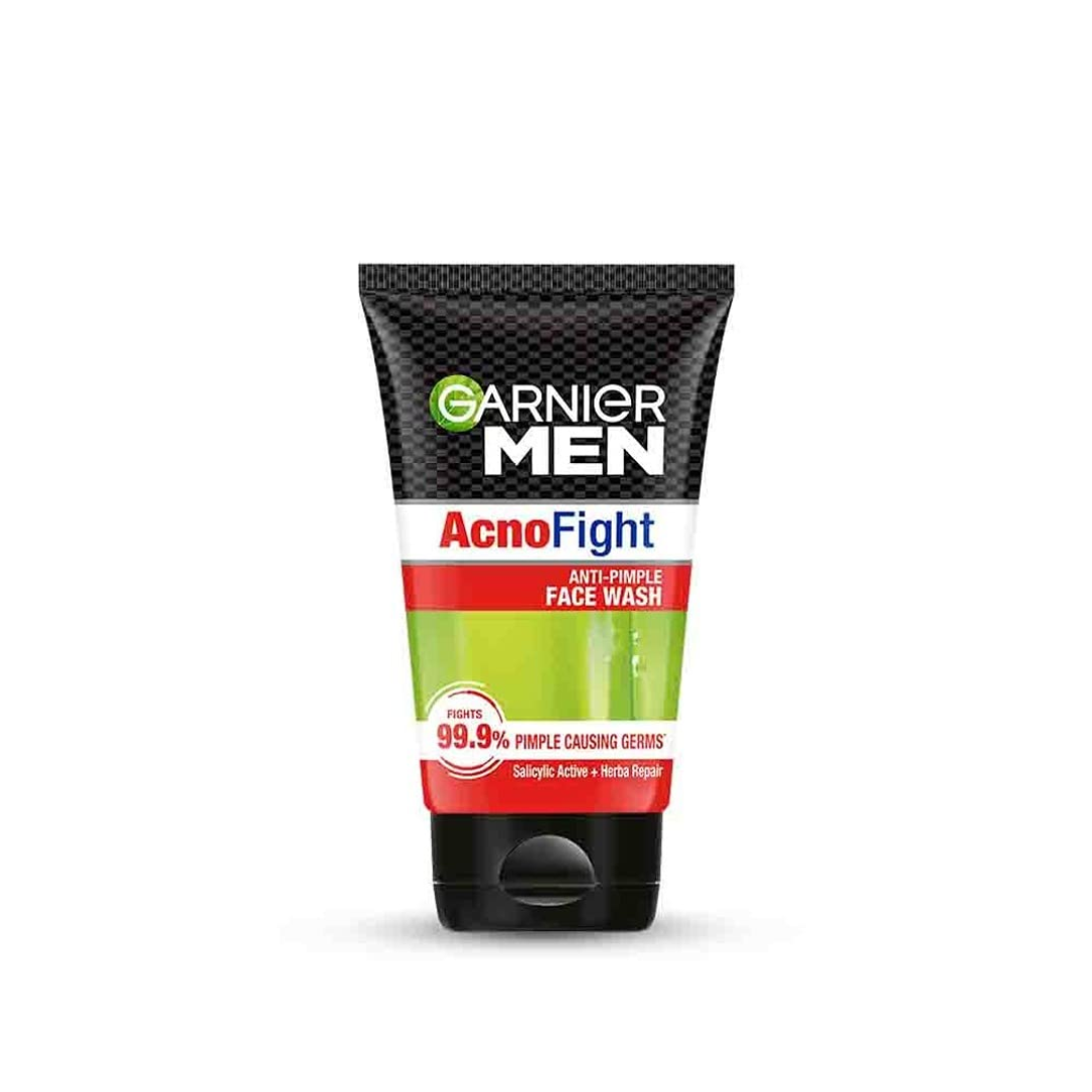 Garnier Men Acno Fight Anti Pimple Face Wash, Herba Repair- 100g