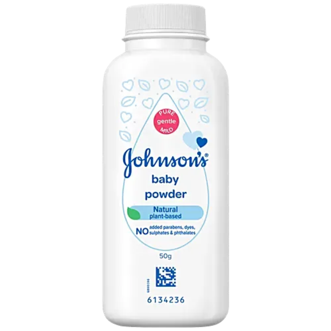 Johnson's baby Powder Natural Plant Based, 50 g