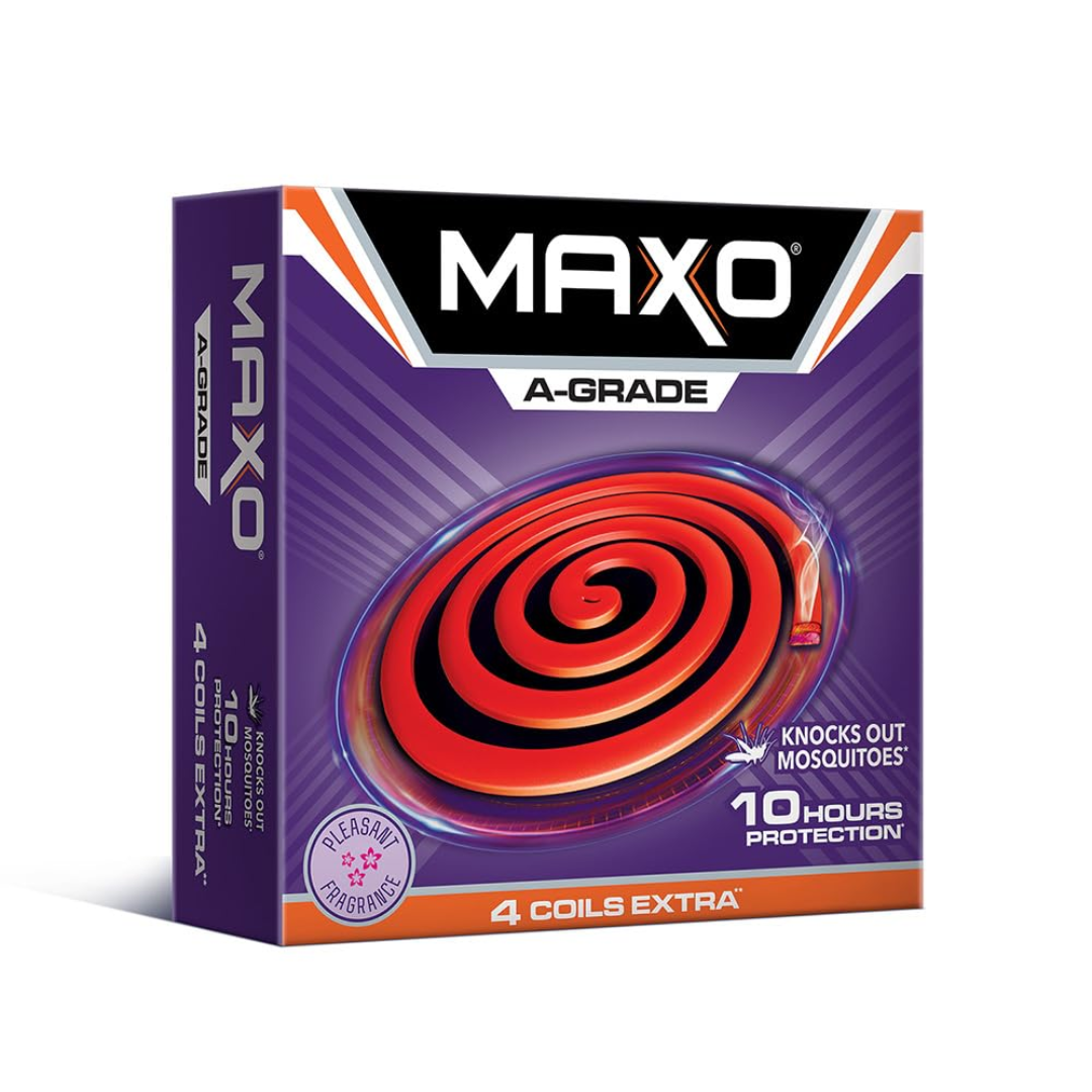 Maxo Mosquito Repellent Coil 10 Hours Protection, 1 Pack
