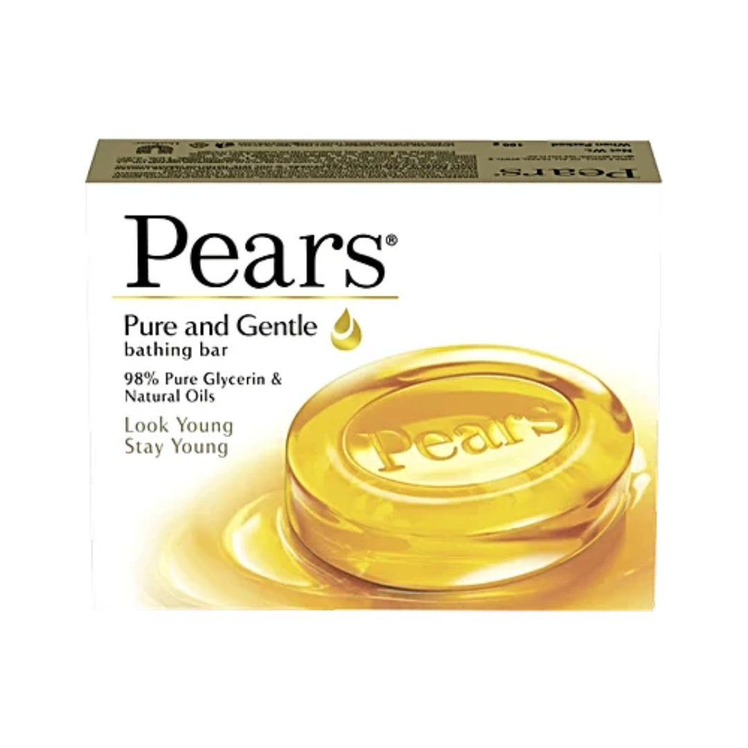 Pears Pure &amp; Gentle Bathing Bar, 100 g pack