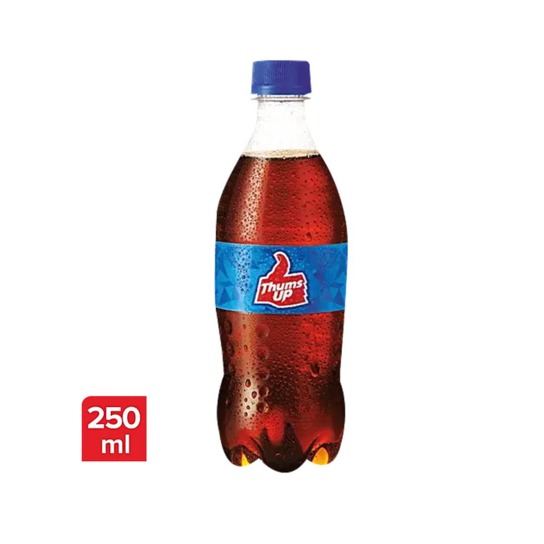 Thums Up Soft Drink, 250 ml Bottle