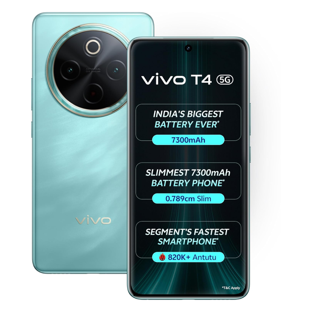 VIVO T4 5G (Color Emerald Blaze, 8GB RAM+256GB Storage)