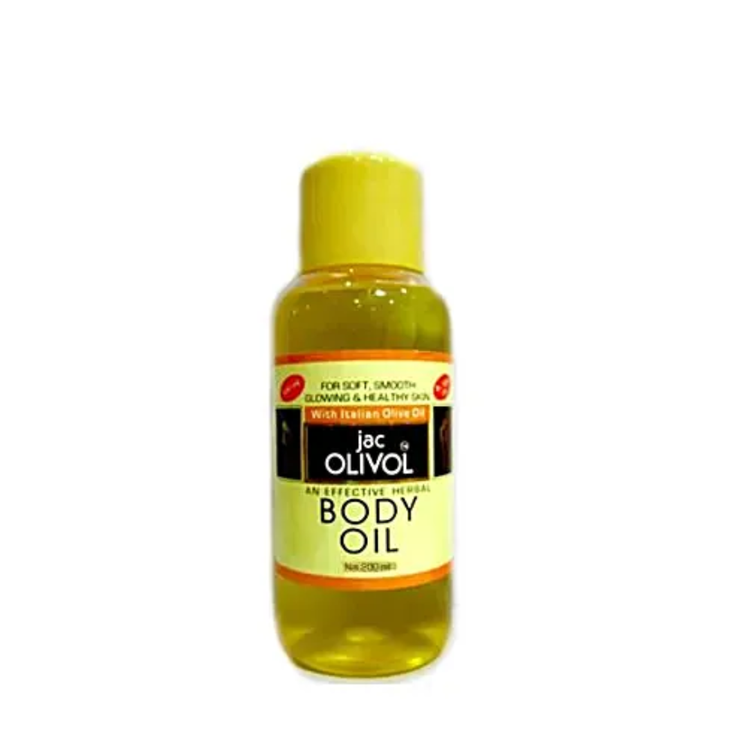 Jac Olivol Body Oil - Herbal, All Skin Types, 200 ml