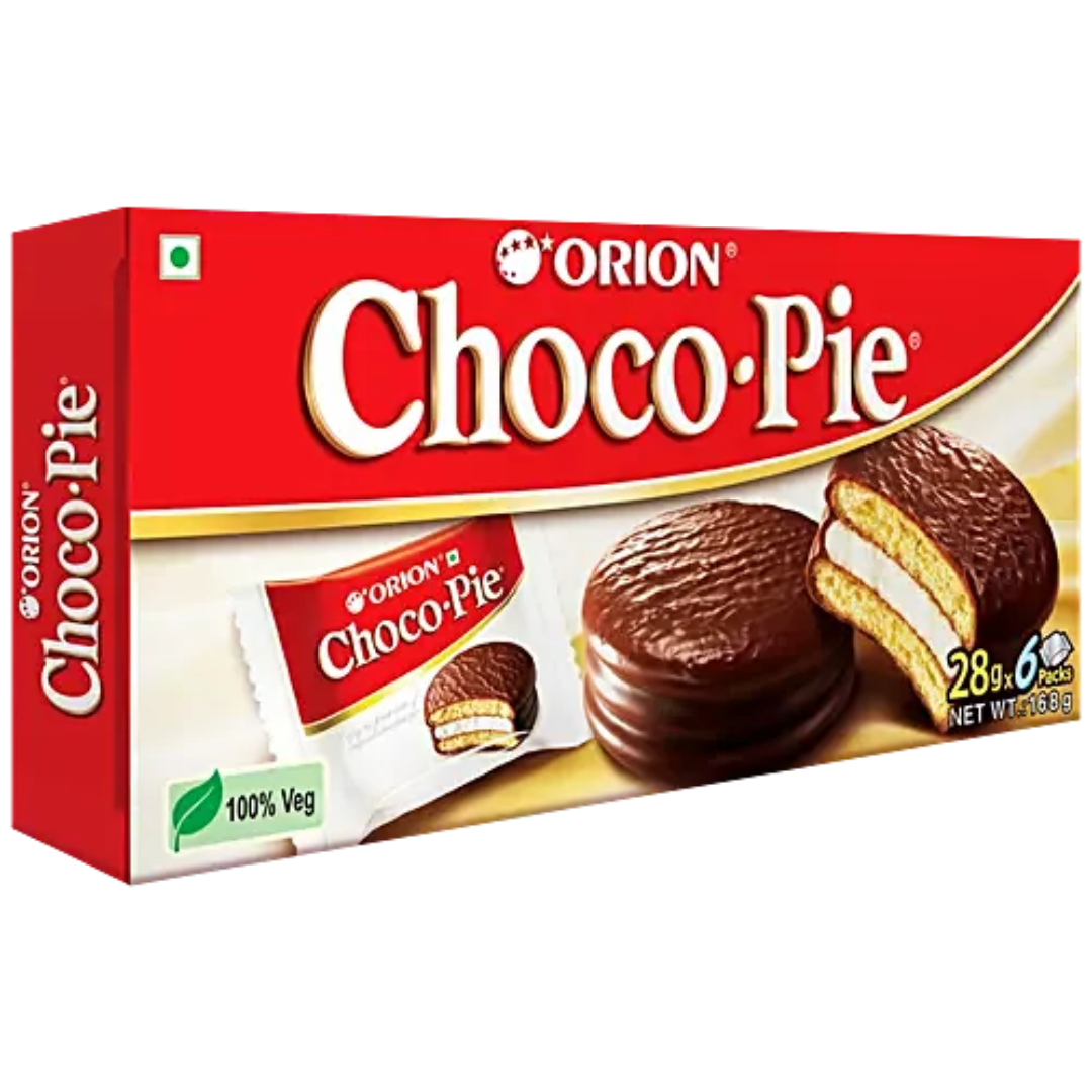 Orion Choco Pie, (Cream Biscuit) 6 pcs