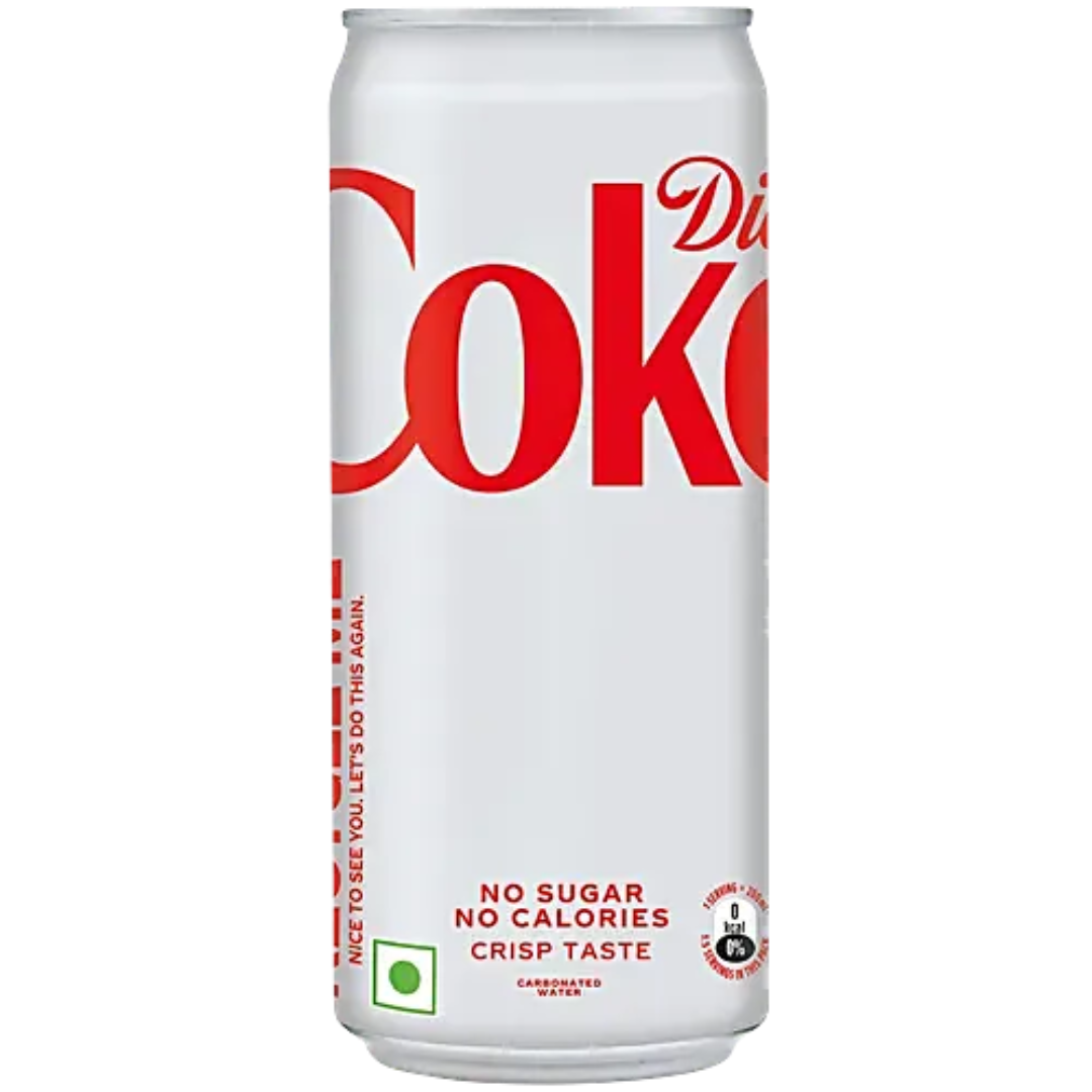 Coca Cola Diet Coke Soft Drink, Can 300 ml
