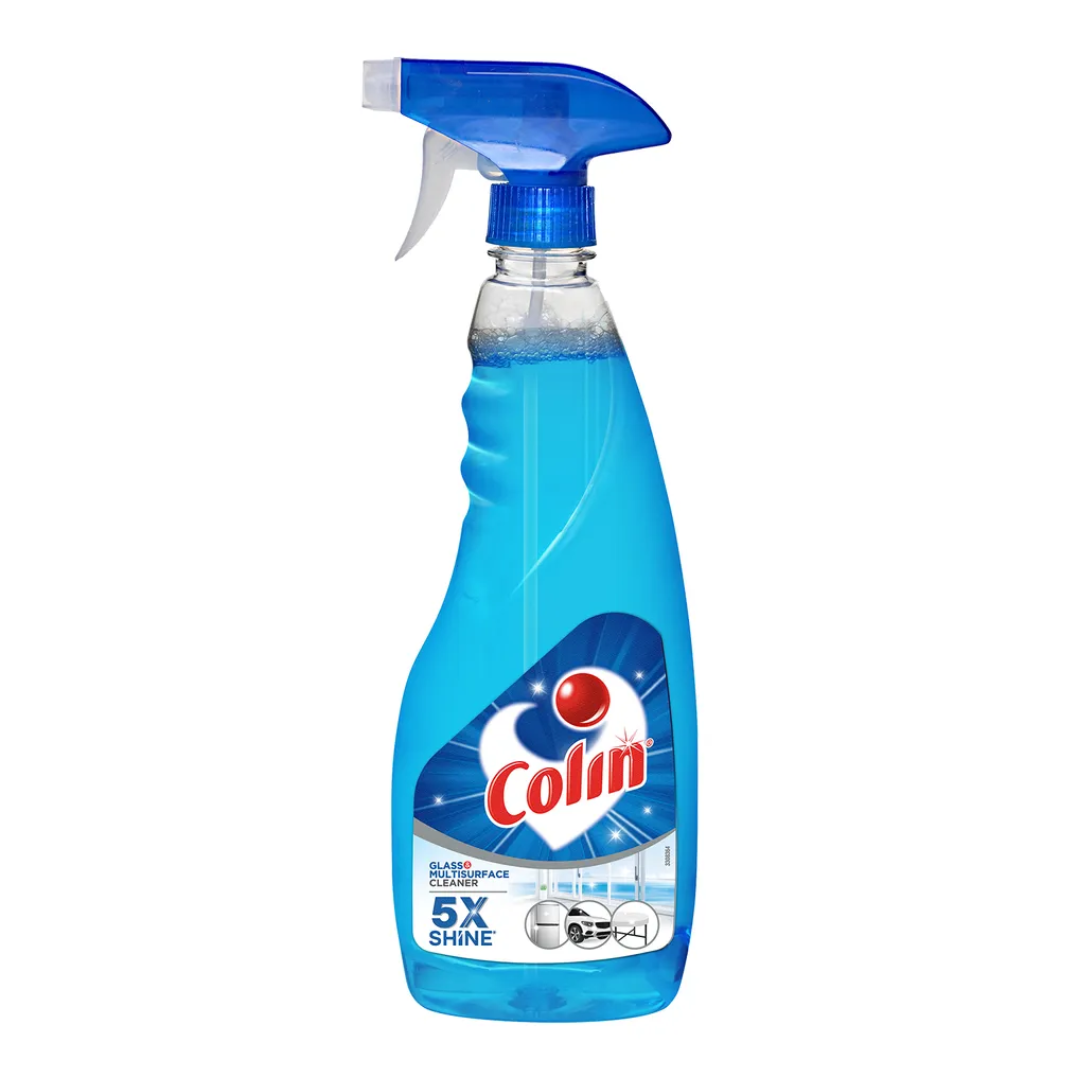Colin Glass Cleaner &amp; Surface Cleaner Liquid Spray, 500 ml