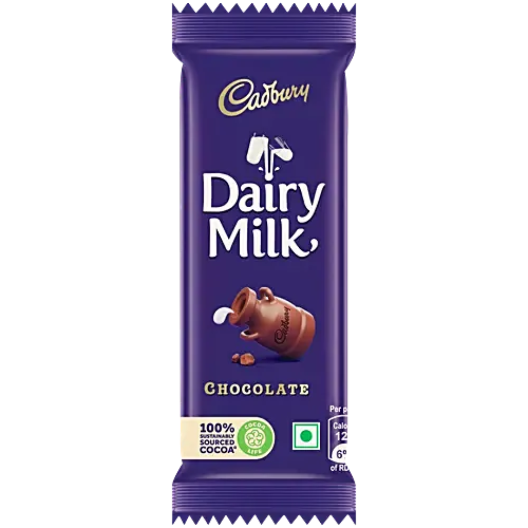 Cadbury Dairy Milk Chocolate Bar, 23 g - Pouch