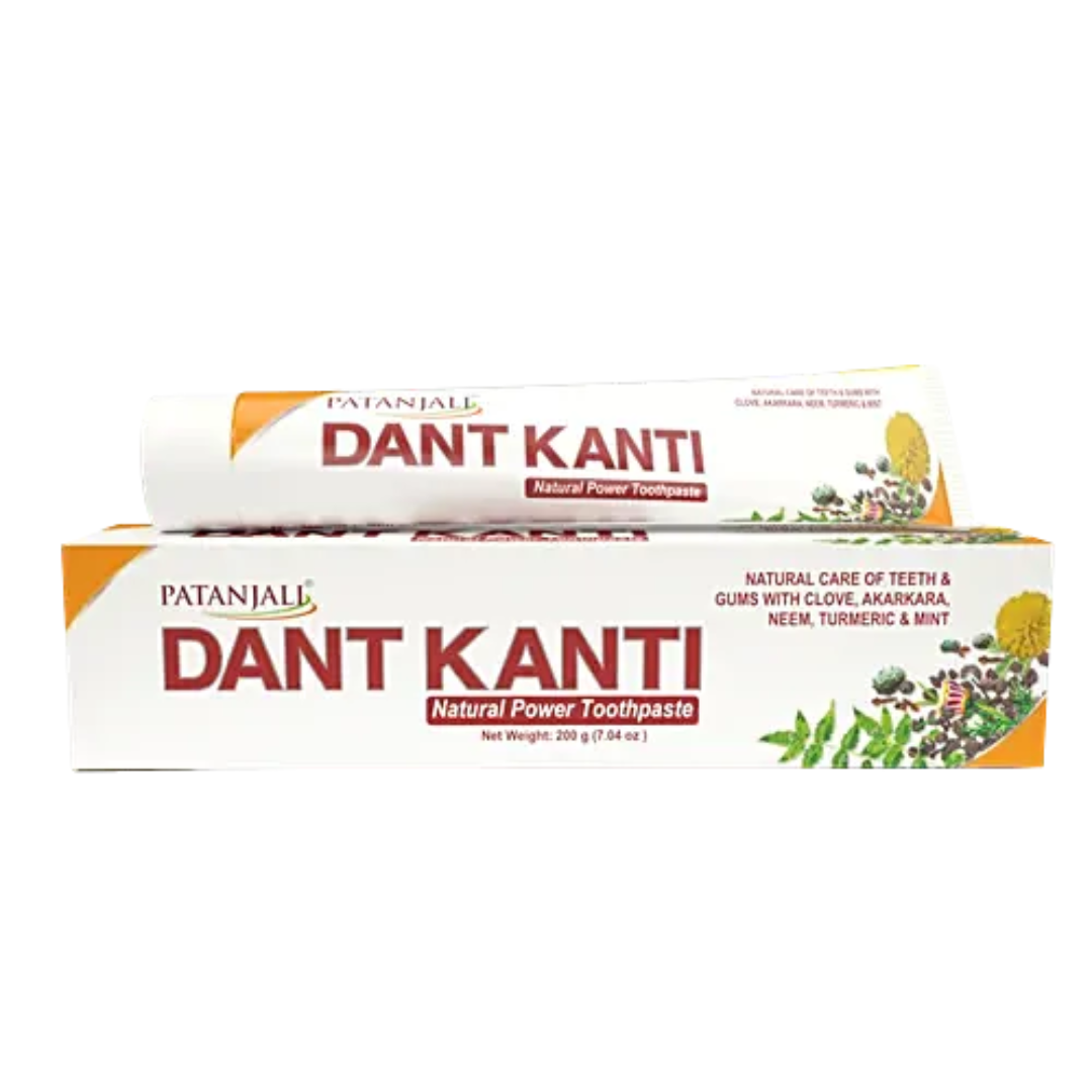 Patanjali Dant Kanti Natural Toothpaste, No Colors Toothpaste, 200 g