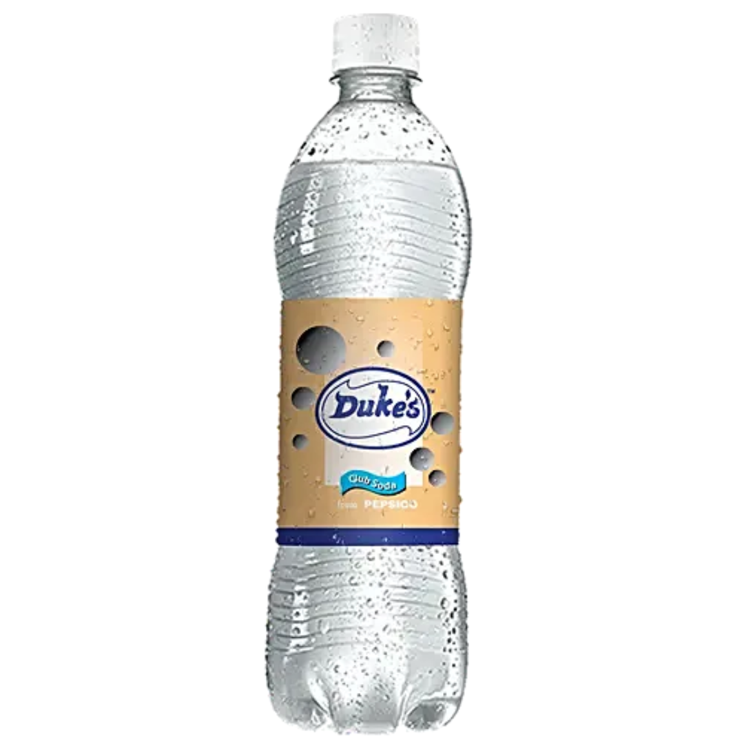 Duke Soda Club Soda, 750 ml PET Bottle
