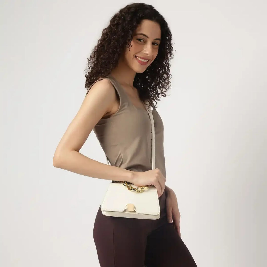 Croc Textured Sling Bag for Women's
