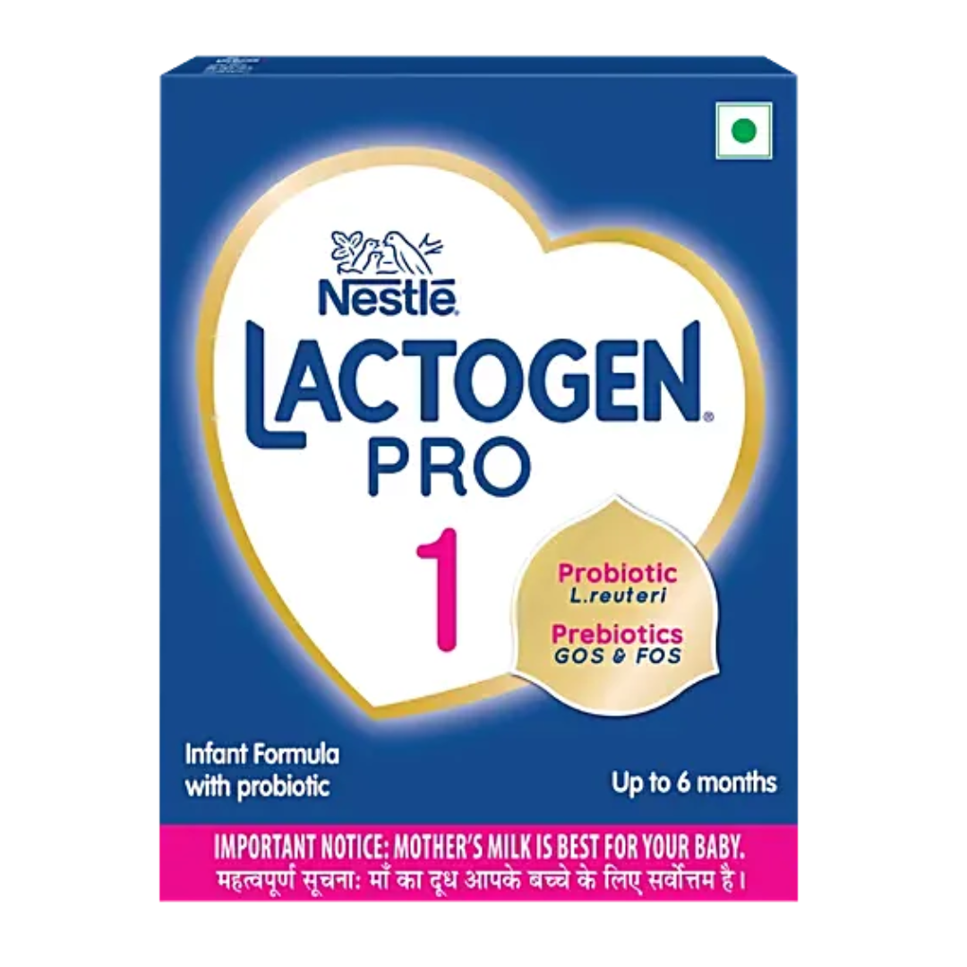 Nestle Lactogen Pro 1 Infant Formula With Probiotic - Up to 6 Months, 400 g Bag-In-Box