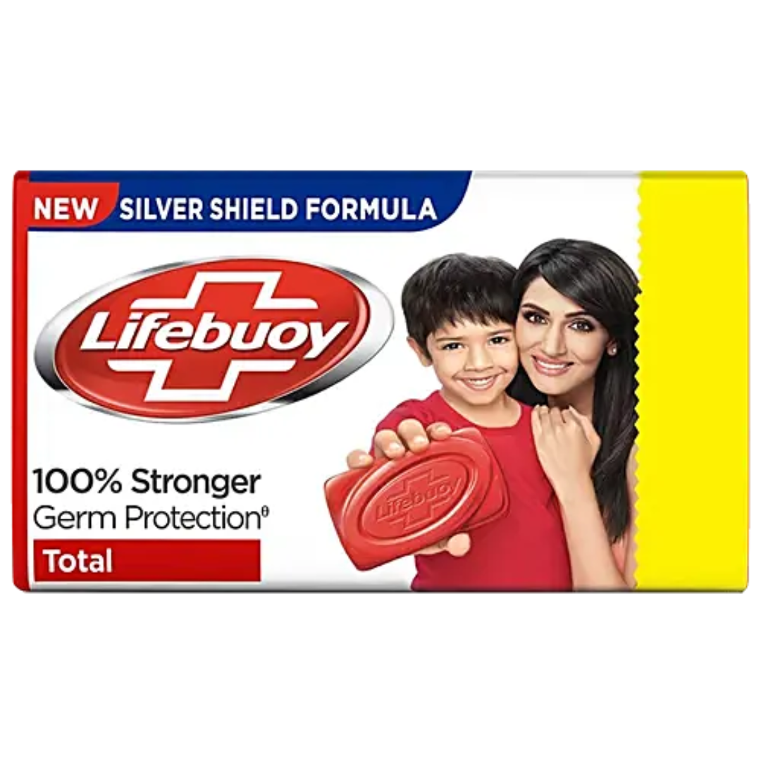 Lifebuoy Total Soap, 100% Stronger Germ Protection, 46 g