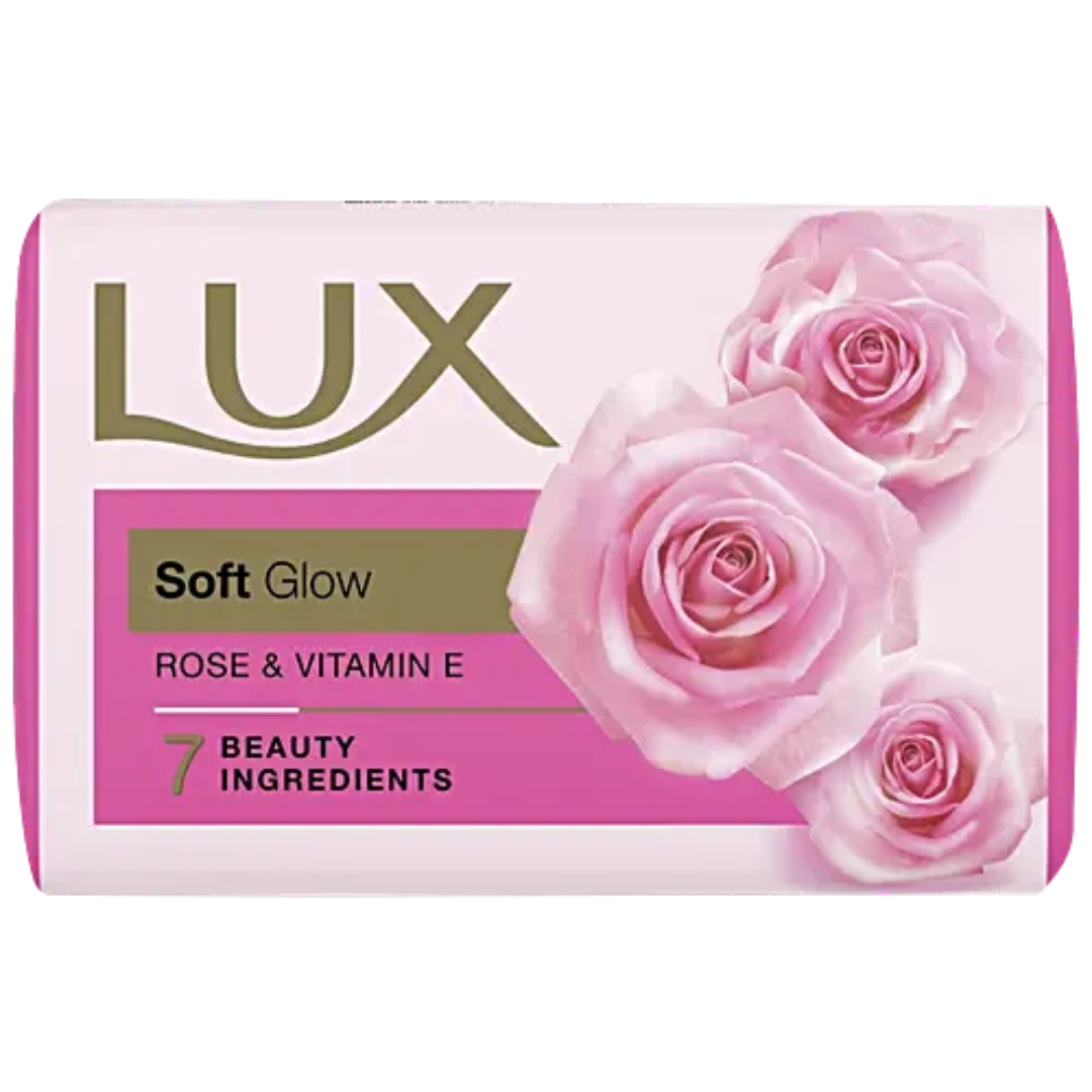 Lux Rose &amp; Vitamin E Soap Bar, 100 g