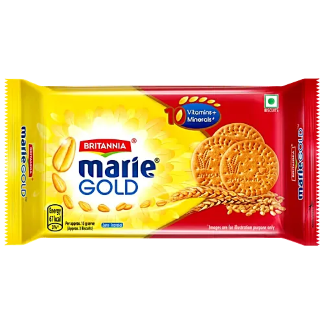 Britannia Marie Gold Biscuits, 250 g Pouch