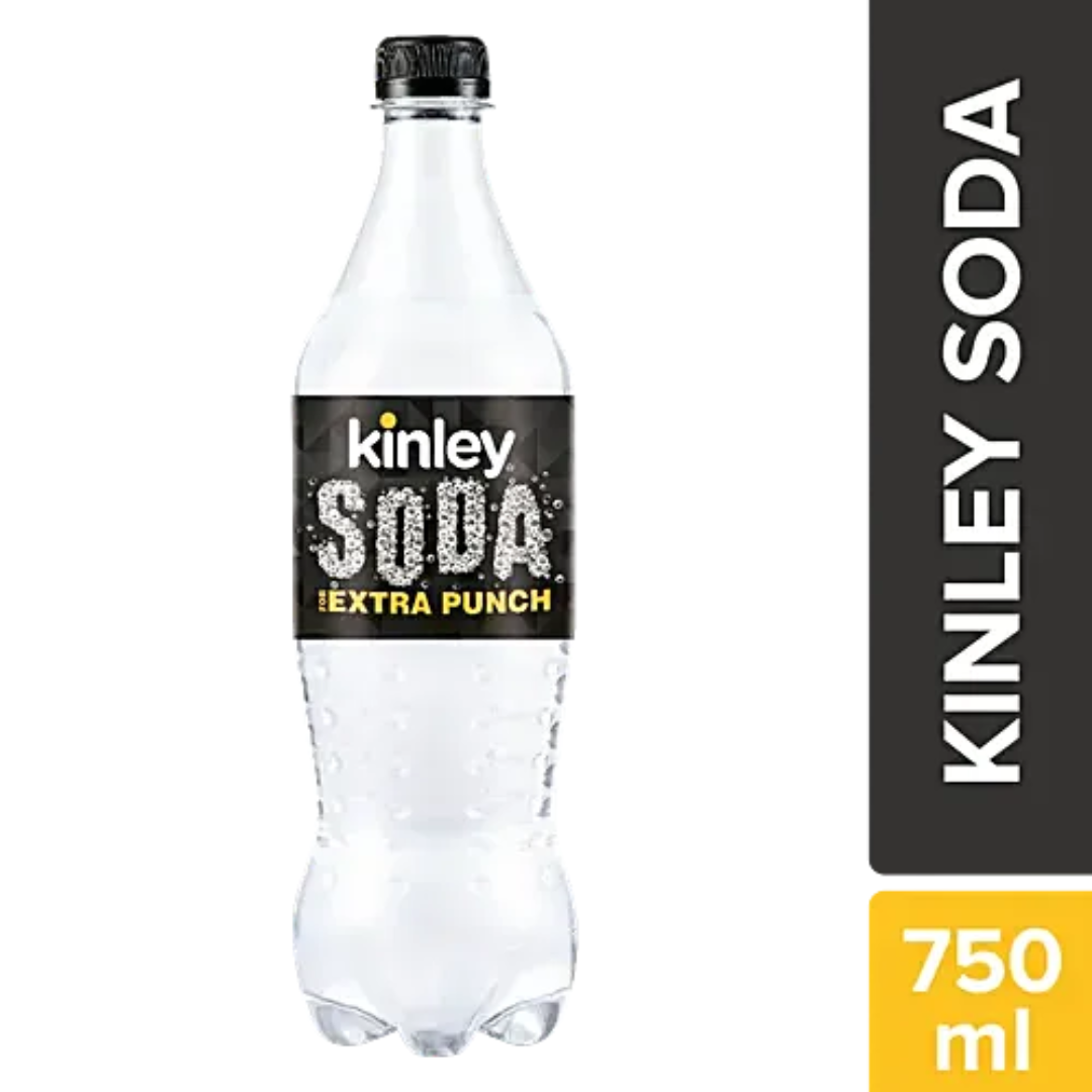 Kinley Soda Water, PET Bottle 750 ml