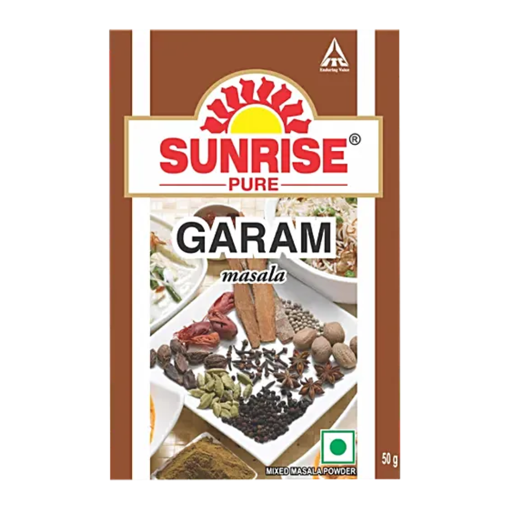 Sunrise Pure Garam Masala, 50 g Box
