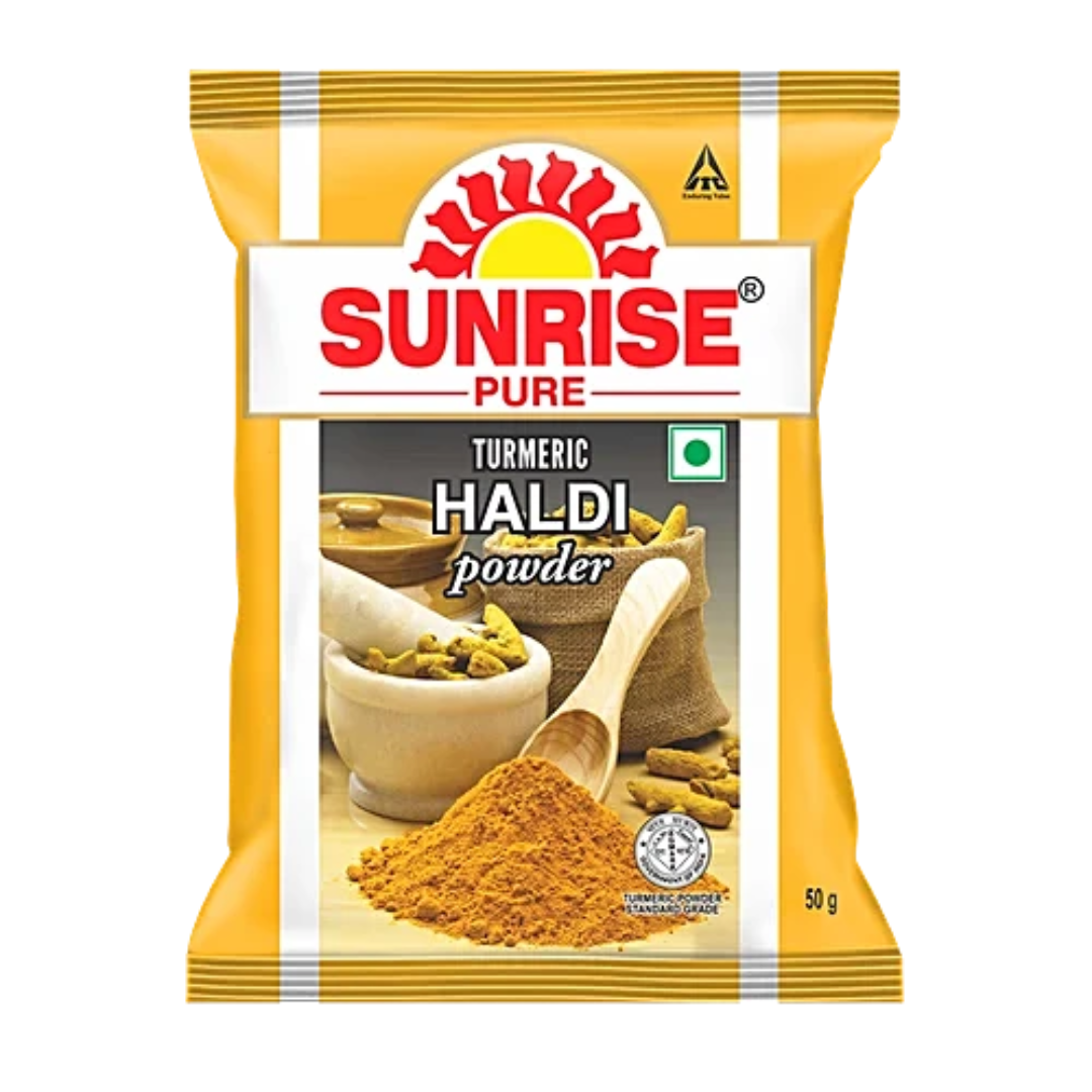 Sunrise Turmeric Powder (Haldi)  50 g Pouch