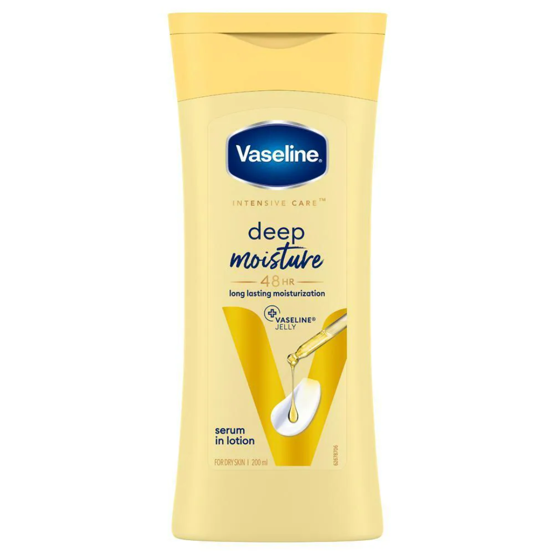 Vaseline Intensive Care Deep Restore Body Lotion, ( For Dry Skin), 200 ml