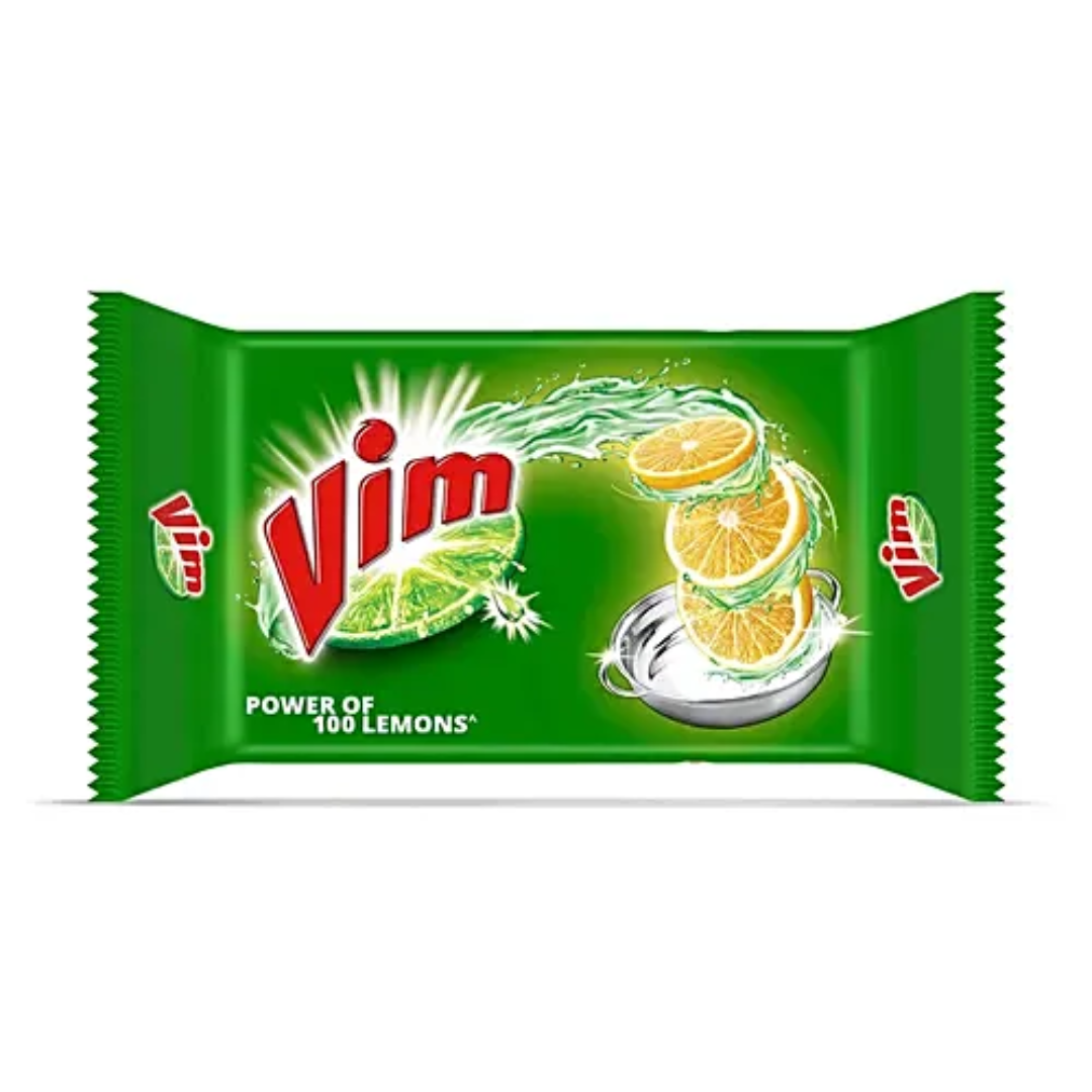 Vim Dishwash Bar - Lemon, 60 g