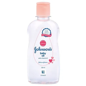 Johnson's Baby Oil with vitamin E