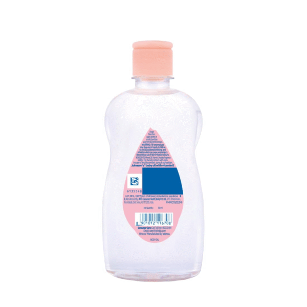 Johnson's Baby Oil with vitamin E, 50 ml