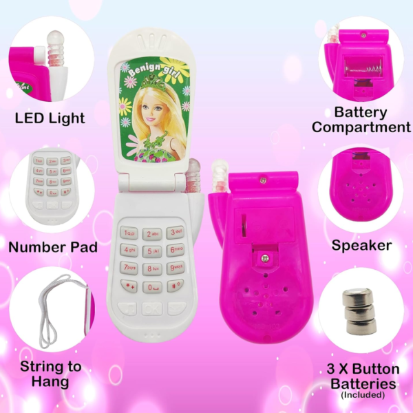 Musical Cell Phone Toy for Kids and Toddlers