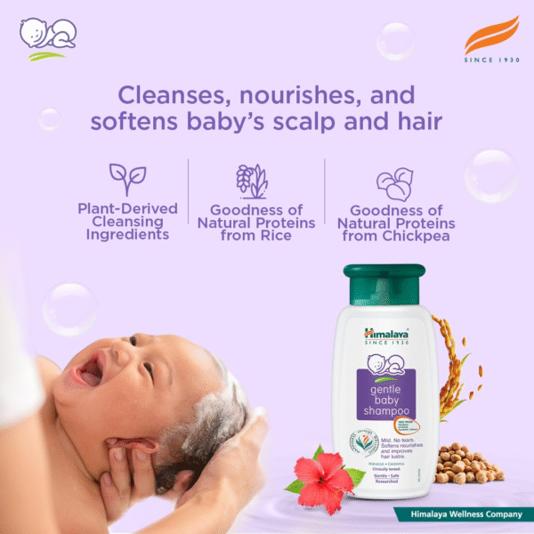 Himalaya Gentle Baby Shampoo, No Tears (100ml)