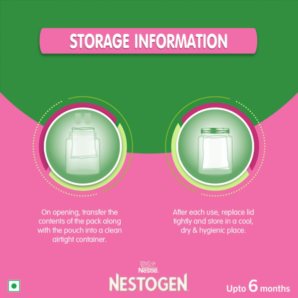 Nestle Nestogen 1 Infant Formula - Powder, Up to 6 Months, 400g Box