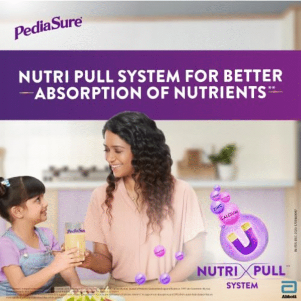 Pediasure Nutritional Drink Powder, Vital Nutrients to Help Kids Grow, Vanilla Flavour, 375 gm