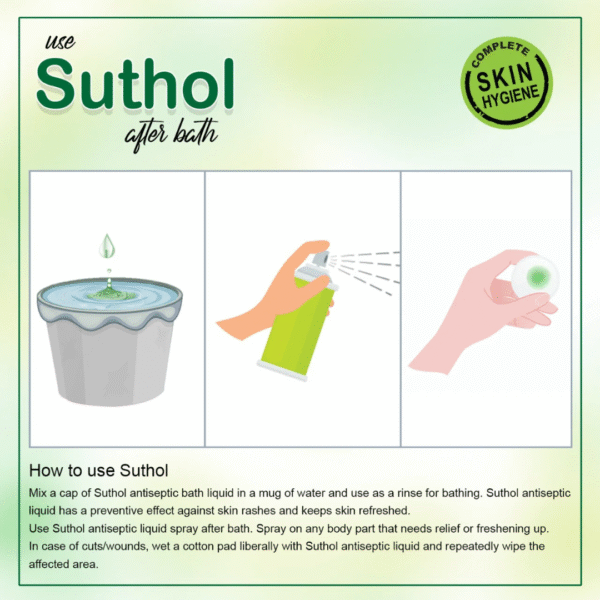 Suthol Boroline's Active Neem Antiseptic Liquid