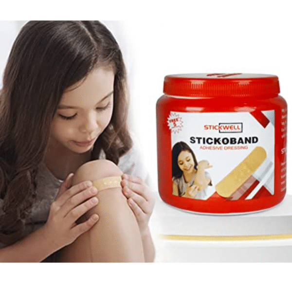 Stickoband bandaid, First Aid Adhesive Bandage, 5 Pieces