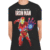 Boys Crew Neck T-shirt with Character Graphic Print, Colour: BLACK, Size: 5-6 YEARS