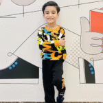 Boy's Cotton full Sleeves Printed shirt and Pant Set in Multi Color