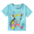 Girls Half Sleeves Regular Fit Cotton T-Shirt