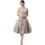 Women's Cotton Fit and Flare Midi Gown, Colour: Mint Green  Size: M