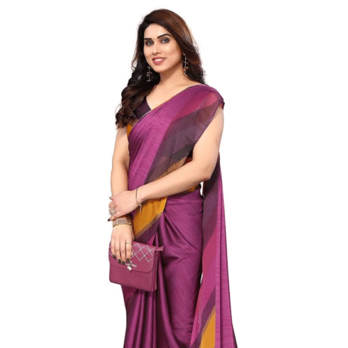 MIRCHI FASHION Women's Super Printed Saree with Blouse Piece