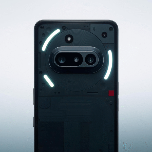 Nothing Phone (3A) 5G (Black, 8GB RAM, 256GB Storage) | Snapdragon 7s Gen 3 | 50MP+50MP+8MP Cameras | 32MP Front | 6.77” 120Hz AMOLED | 5000mAh Battery
