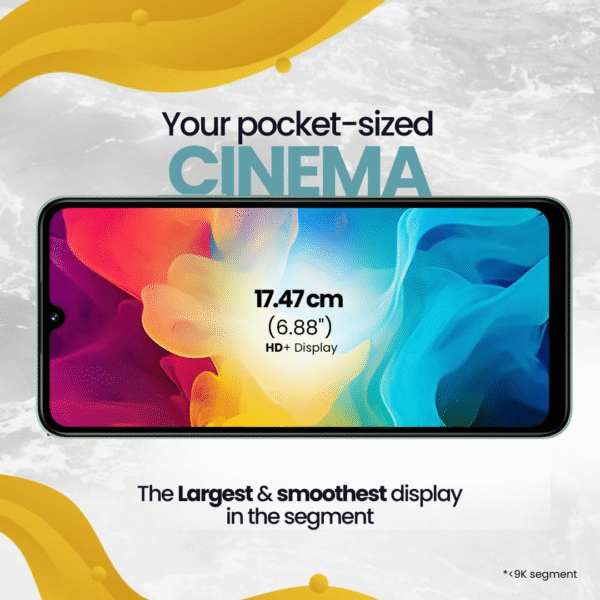 POCO C75 5G, Aqua Bliss (4GB, 64GB) 5160 mAh Battery