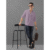 Regular Fit Solid Full Sleeve Causal Shirt for Men, Colour: Brown, Size: L