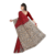 TAMAIRA FASHION Women's Plain Weave Pure Cotton Saree With Blouse Piece