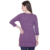 Women Regular Fit Henley All Over Print T-Shirt Kurta   Size: L