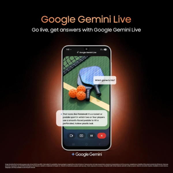 Samsung Galaxy M36 5G Velvet Black, 6 GB RAM, 128 GB Storage, Google Gemini.