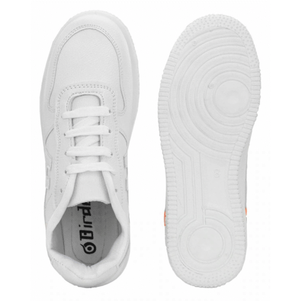 BIRDE Men Casual Shoes 5 BIRDE Men Casual Shoes, White Sneakers (Boys Juta) Size: 8 UK