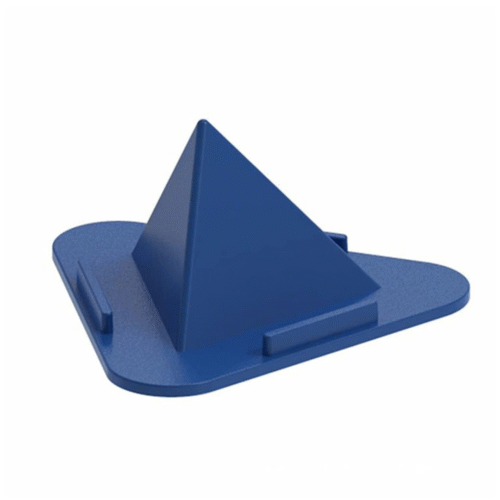 Mobile Accessories Universal Portable Three-Sided Pyramid Shape Table Mobile Holder Stand