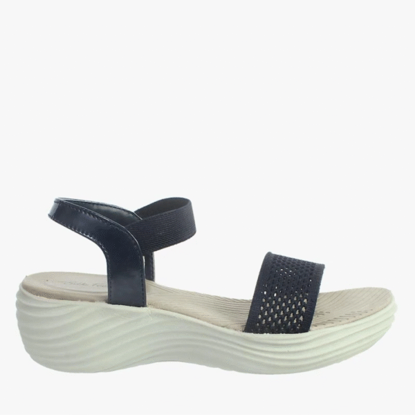 Women Open-Toe Slingback Wedges Heeled Sandal